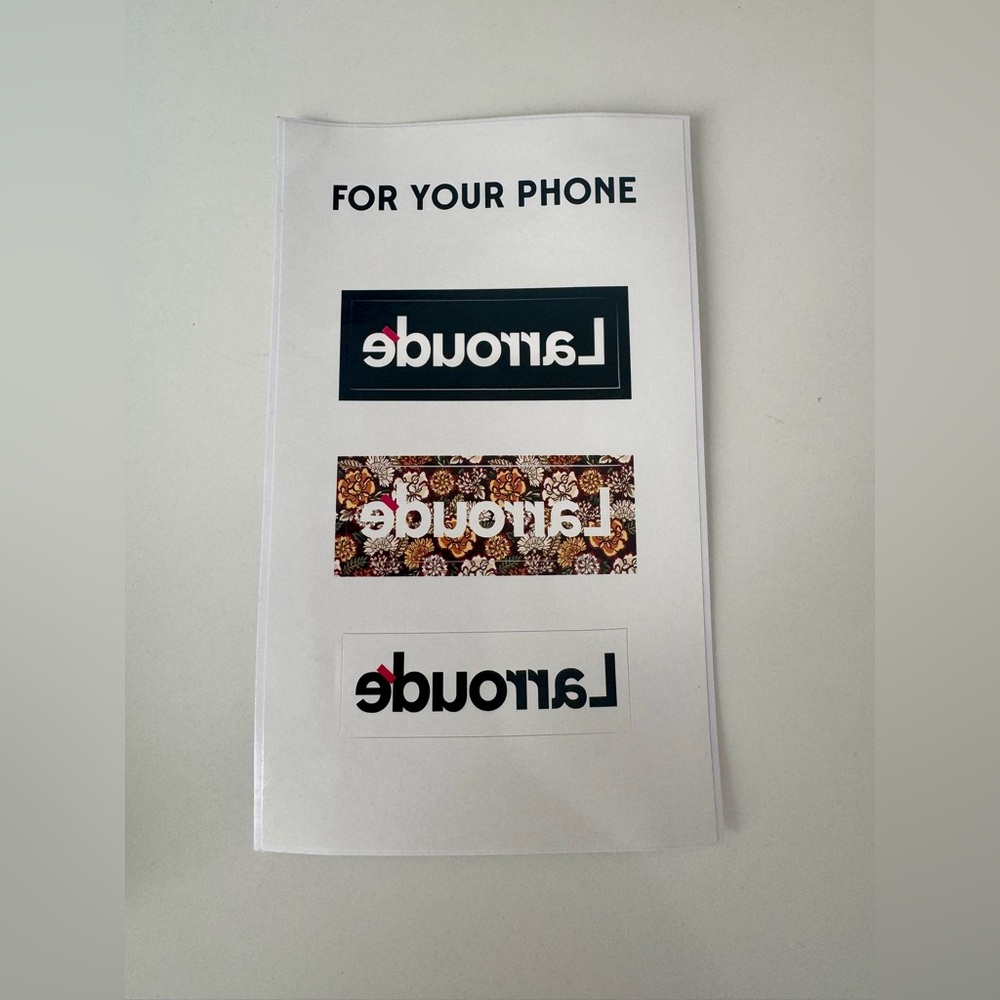 Larroude Sticker Set - Picture 5 of 8
